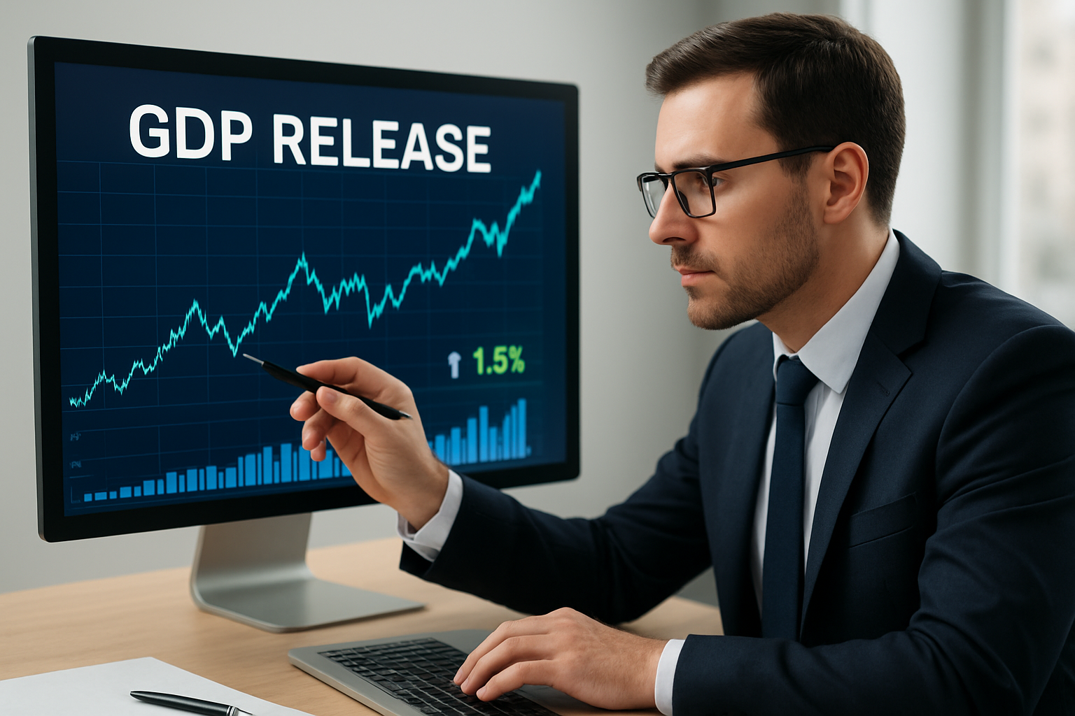 gdp release trading strategy